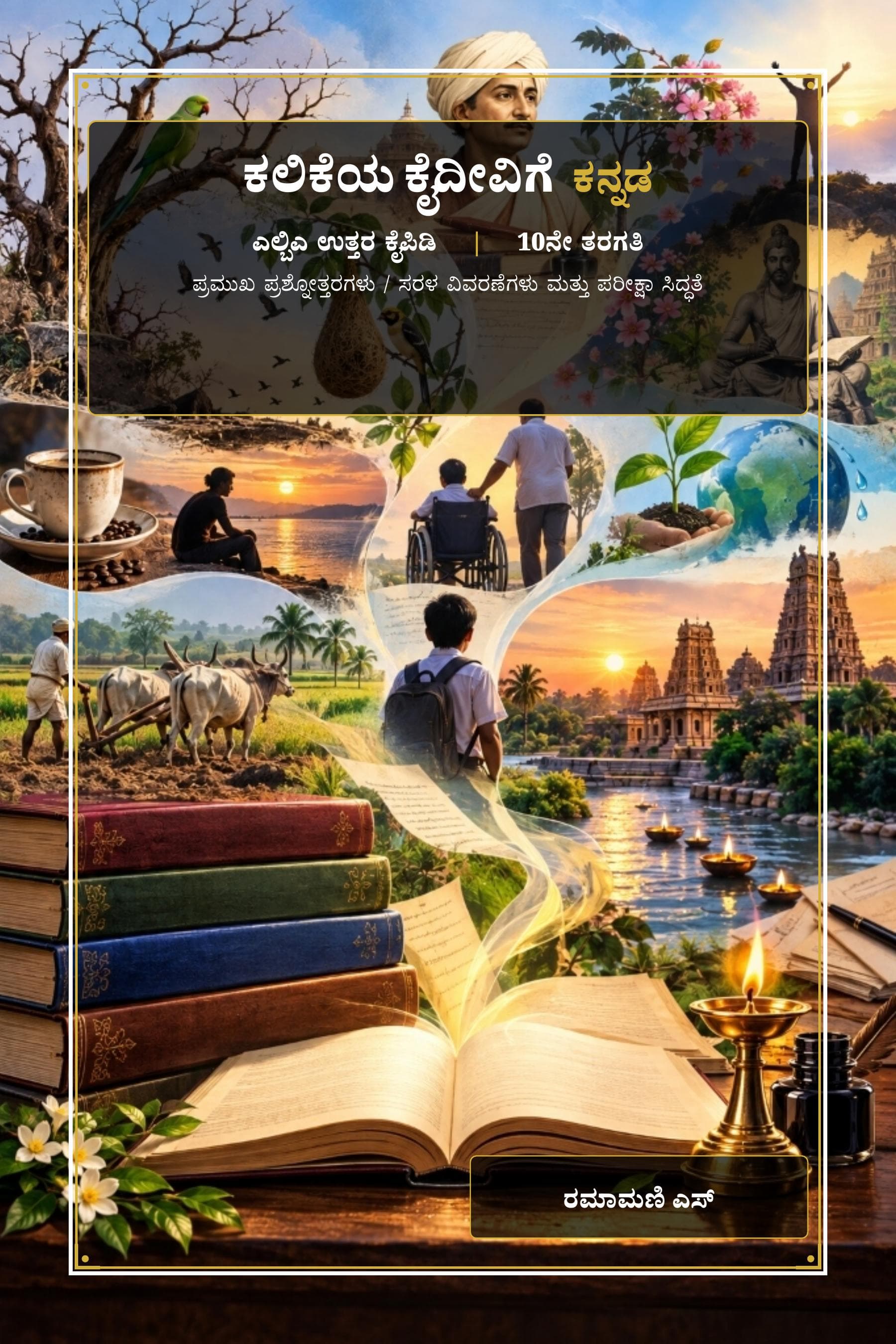 SSLC 10ನೇ ತರಗತಿ ದ್ವಿತೀಯ ಭಾಷೆ ಕನ್ನಡ (33K) ಸಂಪೂರ್ಣ ಪರೀಕ್ಷಾ ಕೈಪಿಡಿ